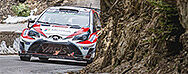 Toyota GAZOO Racing bei der Rallye auf Korsika